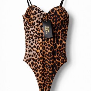 Leopard Print Women's Jumpsuit